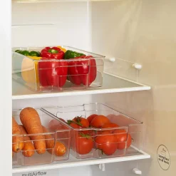Rangement De Cuisine<Gifi Boîte de rangement transparente pour réfrigérateur x3