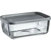 Gifi Boîte en verre avec couvercle 1,17 L| Conservation Alimentaire