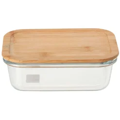 Conservation Alimentaire<Gifi Boîte en verre et bambou 1 L