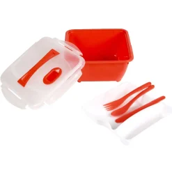 Conservation Alimentaire<Gifi Boîte Lunch box compartimenté avec couvert