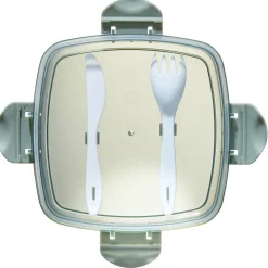 Conservation Alimentaire<Gifi Boîte lunch 1L avec couverts et bloc réfrigérant