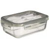 Conservation Alimentaire<Gifi Boîte Lunchbox en verre avec couverts en plastique 1,2L