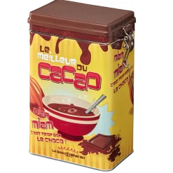 Conservation Alimentaire<Gifi Boîte rectangulaire en métal le meilleur du cacao
