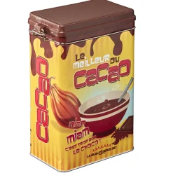 Conservation Alimentaire<Gifi Boîte rectangulaire en métal le meilleur du cacao