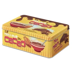 Conservation Alimentaire<Gifi Boîte rectangulaire en métal le meilleur du cacao