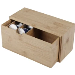 Conservation Alimentaire<Gifi Boîte tiroir à dosettes bambou naturel