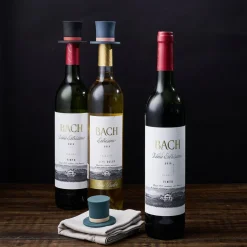 Gifi Bouchon silicone bouteille de vin forme chapeau Ø3,5xH6cm| Vaisselle Et Accessoires De Table