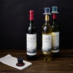 Gifi Bouchon silicone bouteille de vin forme chapeau Ø3,5xH6cm| Vaisselle Et Accessoires De Table