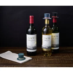 Gifi Bouchon silicone bouteille de vin forme chapeau Ø3,5xH6cm| Vaisselle Et Accessoires De Table
