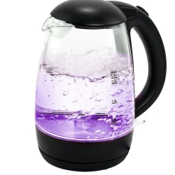 Petit Électroménager<Gifi Bouilloire LED sans fil couleurs variables Homday en verre 1,7 L