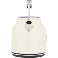 Petit Électroménager<Gifi Bouilloire rétro indicateur température blanc crème 1,7 L