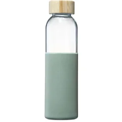 Gifi Bouteille en verre 500 ml avec protection silicone| Vaisselle Et Accessoires De Table