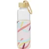 Gifi Bouteille en verre avec étui silicone antidérapant 550ml Ø6,6xH24cm| Vaisselle Et Accessoires De Table