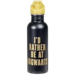 Conservation Alimentaire<Gifi Bouteille gourde Harry Potter Hogwart Poudlard métal noir et orange
