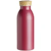 Conservation Alimentaire<Gifi Bouteille isotherme acier avec bouchon en bois 400ml Ø6,7xH18cm