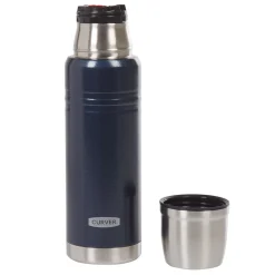 Gifi Bouteille isotherme Curver 0,5 L bleu nuit| Vaisselle Et Accessoires De Table