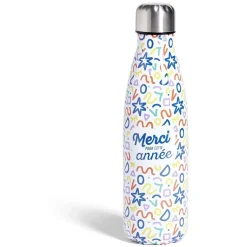 Conservation Alimentaire<Gifi Bouteille isotherme Merci pour cette année 500ml inox 4 modèles
