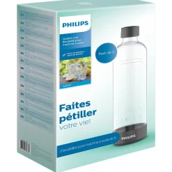 Petit Électroménager<Gifi Bouteille 1L pour machine à soda Noir x2