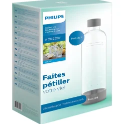 Petit Électroménager<Gifi Bouteille 1L pour machine à soda Gris x2