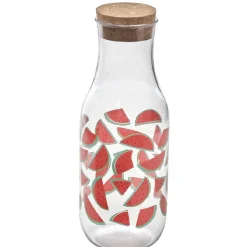Gifi Bouteille plastique design fruits exotiques| Vaisselle Et Accessoires De Table