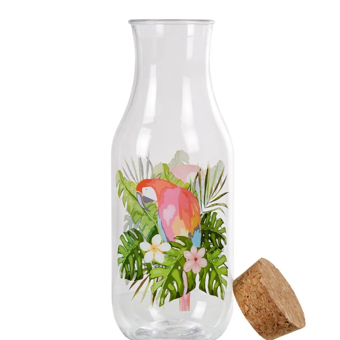 Vaisselle Et Accessoires De Table<Gifi Bouteille plastique et bouchon liège perroquet exotique