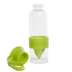 Gifi Bouteille presse agrume transparent vert 550 ml| Vaisselle Et Accessoires De Table