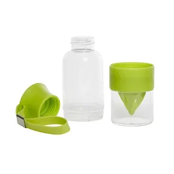 Gifi Bouteille presse agrume transparent vert 550 ml| Vaisselle Et Accessoires De Table