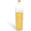 Gifi Bouteille récipient 1,2L plastique transparent| Vaisselle Et Accessoires De Table