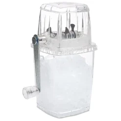 Gifi Broyeur à glaçon glace pilée acier inoxydable 15,5x11,5xH23,8cm| Vaisselle Et Accessoires De Table