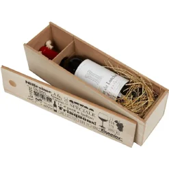 Vaisselle Et Accessoires De Table<Gifi Caisse en bois pour bouteille de vin design naturel