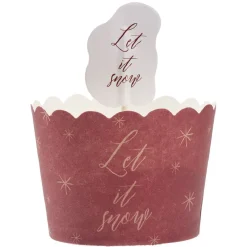 Préparation Culinaire<Gifi Caissette à gâteau avec décoration x18