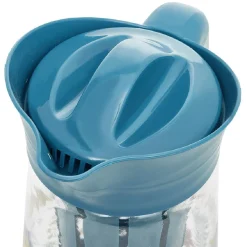 Gifi Carafe en verre 1,5L avec infuseur en silicone| Vaisselle Et Accessoires De Table