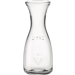 Gifi Carafe en verre transparent Misura 1 L| Vaisselle Et Accessoires De Table