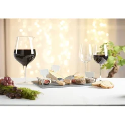 Gifi Carafe en verre transparent en forme de verre| Vaisselle Et Accessoires De Table
