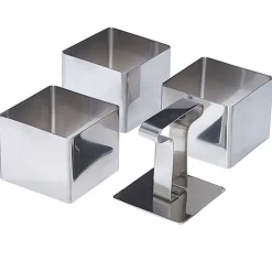 Cuisson<Gifi Carré de présentation X3 et poussoir