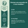 Rangement De Cuisine<Gifi Casier en bambou empilable
