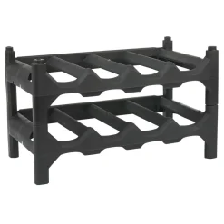 Rangement De Cuisine<Gifi Casier pour 8 bouteilles noir