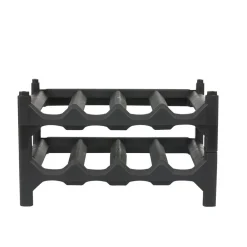 Rangement De Cuisine<Gifi Casier pour 8 bouteilles noir