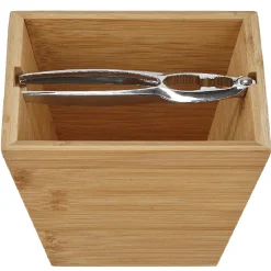 Préparation Culinaire<Gifi Casse-noix avec bol en bambou naturel
