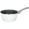 Cuisson<Gifi Casserole acier émaillé noir et blanc Ø 18 cm