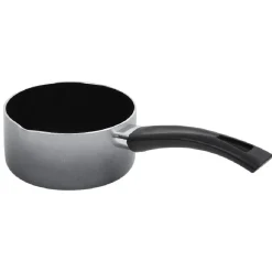 Cuisson<Gifi Casserole aluminium anti adhérente grise Ø 14