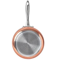 Cuisson<Gifi Casserole aluminium extérieur cuivre ø20 cm