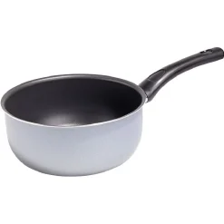 Cuisson<Gifi Casserole aluminium gris ou bleu Ø20 cm
