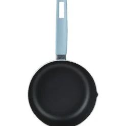 Cuisson<Gifi Casserole aluminium noire et bleu