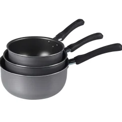 Cuisson<Gifi Casserole aluminium x3