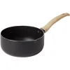 Cuisson<Gifi Casserole antiadhérente poignée soft touch beige et noir Ø20cm