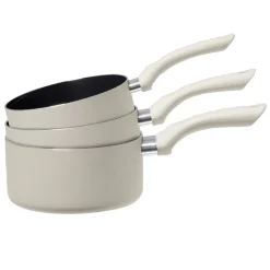 Cuisson<Gifi Casserole en aluminium taupe x3