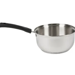 Cuisson<Gifi Casserole inox avec poignée bakélite noir ø 20 cm