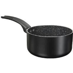 Cuisson<Gifi Casserole noire à induction effet pierre x2
