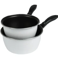 Cuisson<Gifi Casserole revêtement antiadhésif x2